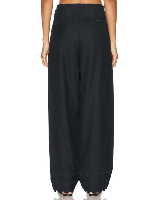 Bode Black Ripple Trouser
