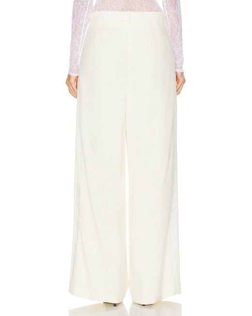 Wardrobe NYC White Evening Trouser