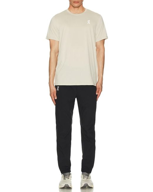 On Shoes Black Core Pants for men