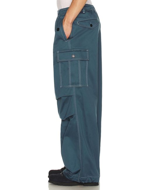 Marni Blue Cargo Pant for men