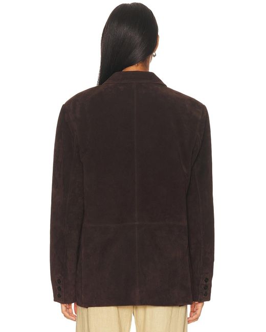 Staud Black Corrine Leather Jacket
