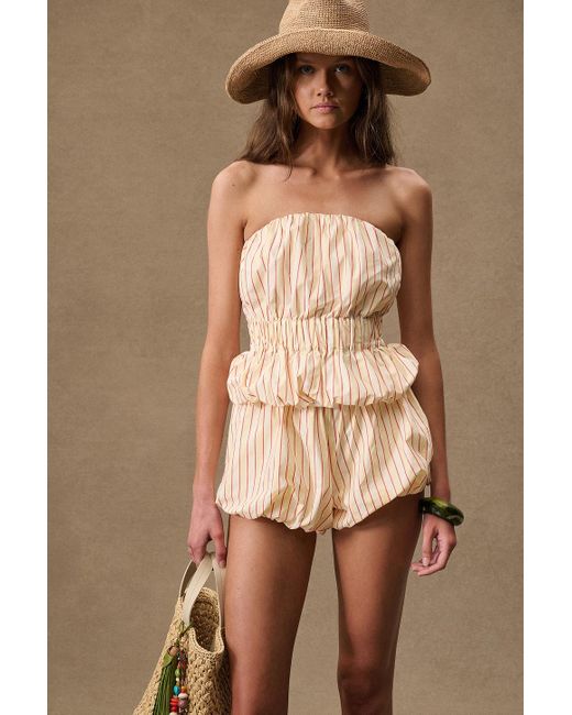 Posse Natural X Fwrd Aurelia Strapless Top