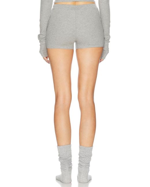 ÉTERNE Gray Drawstring Short