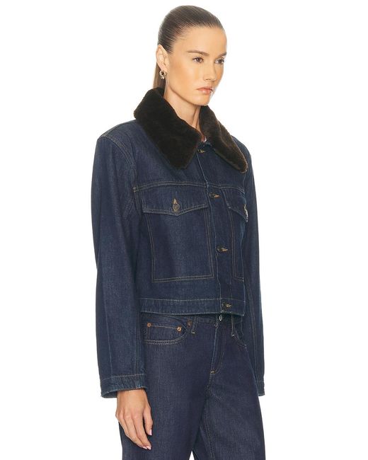 Agolde Blue Walker Jacket