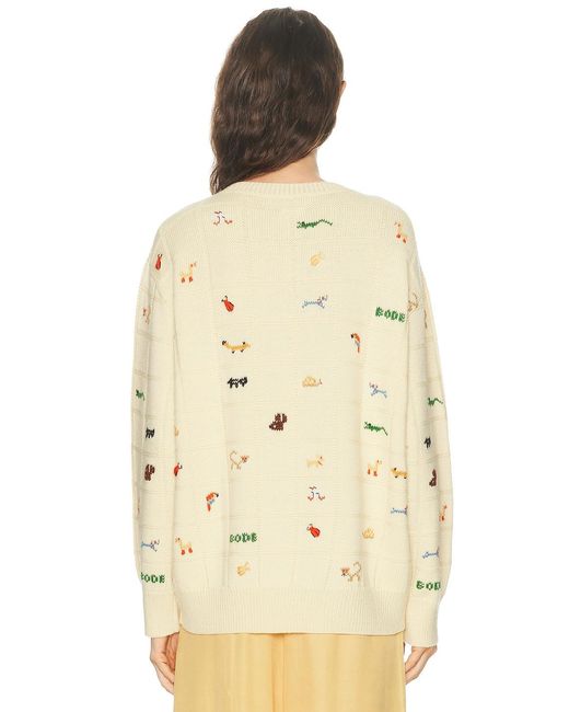 Bode Natural Zoologist Sweater