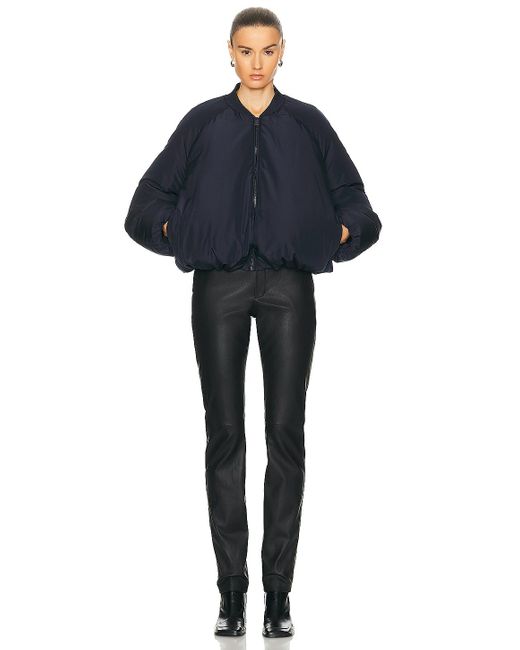 Loewe Black Skinny Leather Trouser