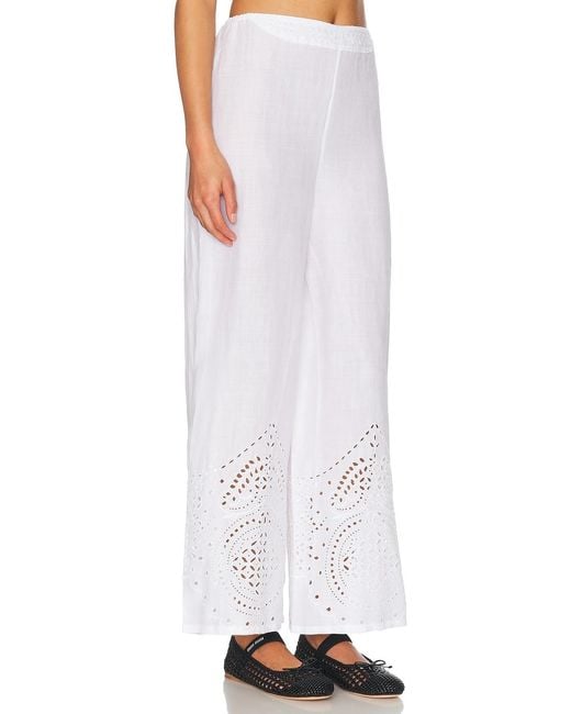 Bode White Belvoir Pant