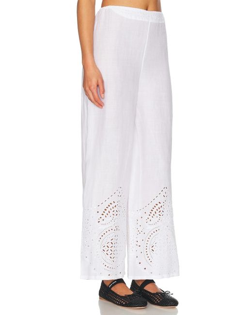 Bode White Belvoir Pant