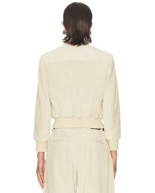 R13 Natural Shrunken Leather Jacket