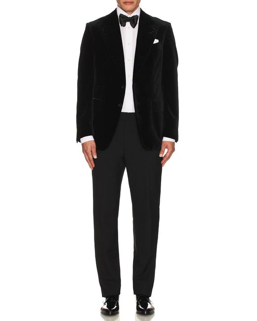 Tom Ford Black Compact Light Jacket for men