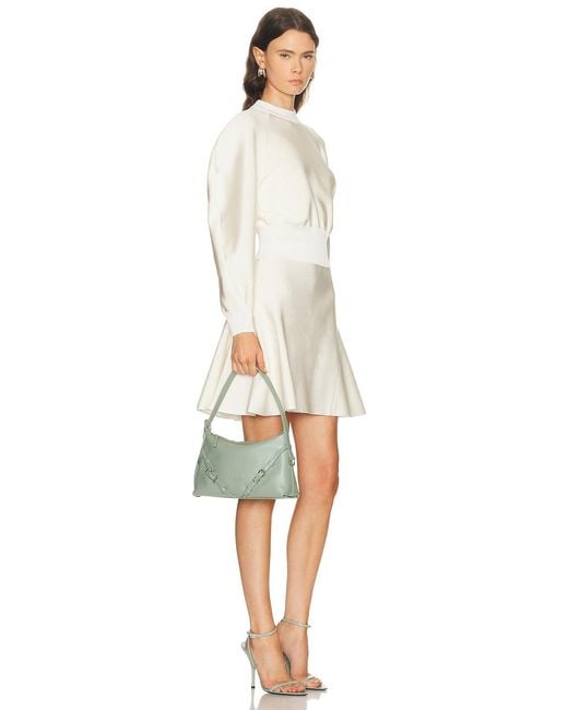 Givenchy Green Mini Voyou Shoulder Bag
