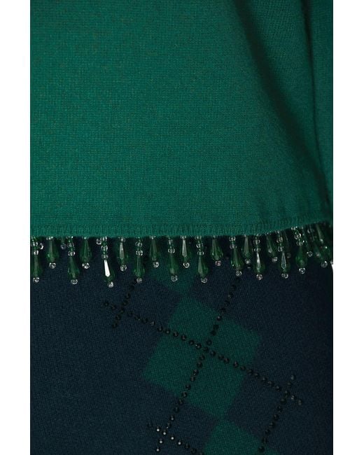 Bode Green Lodge Cardigan