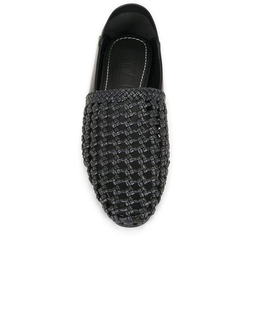 Staud Black Marty Flat