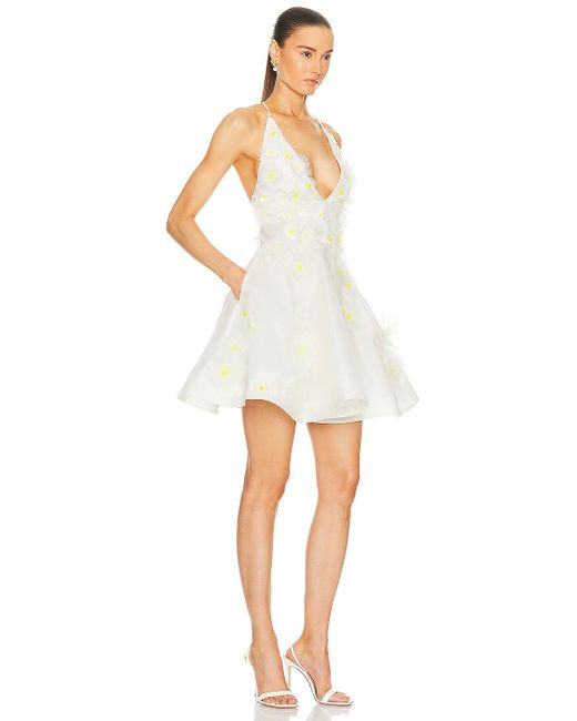 Zimmermann White Matchmaker Daisy Mini Dress