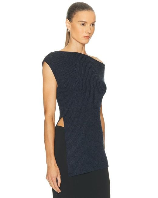 A.L.C. Blue Millie Top