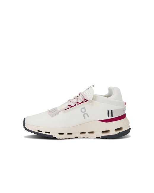 On Shoes White Cloudnova 2 Sneaker