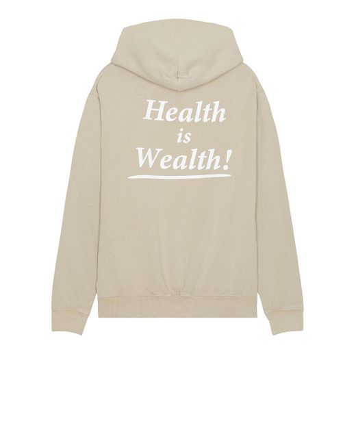 Sporty & Rich Natural Health Is Wealth Hoodie for men