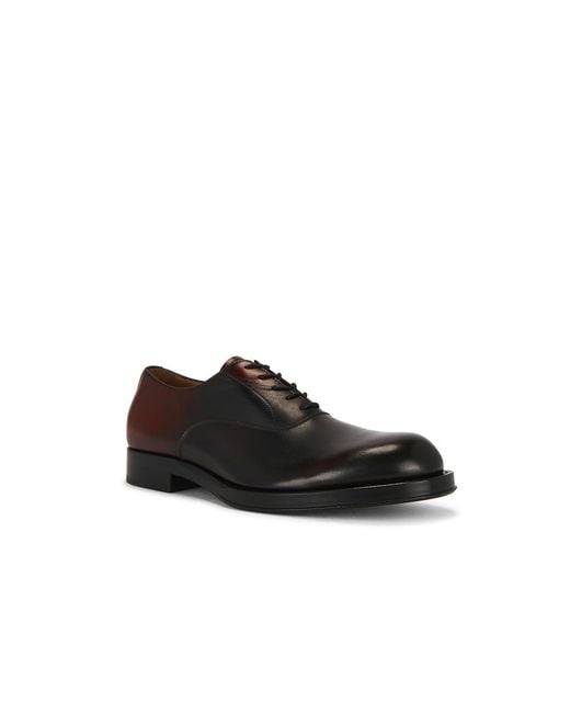 Dries Van Noten Black Derby for men