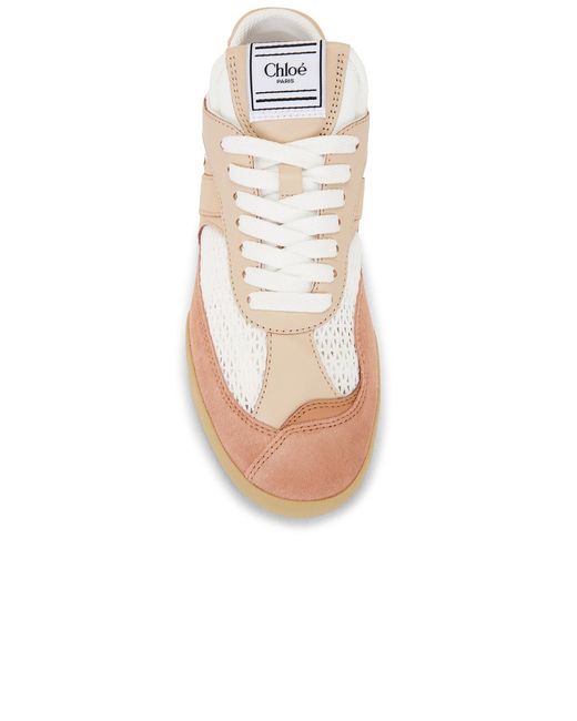 Chloé Pink Kick Sneaker