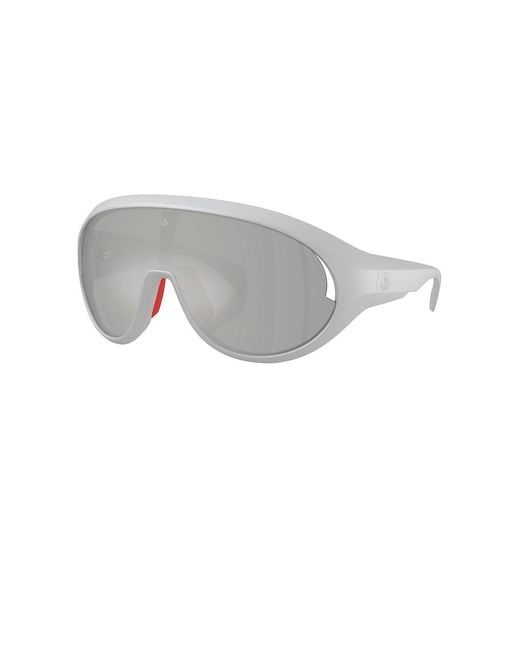 Moncler Gray Contrast Sunglasses