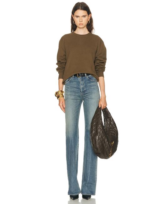 Saint Laurent Multicolor Pullover Sweatshirt