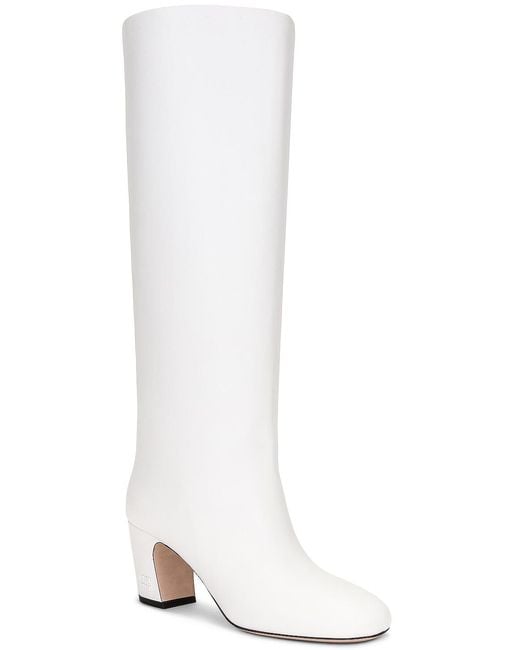 Miu Miu White Heel Boot