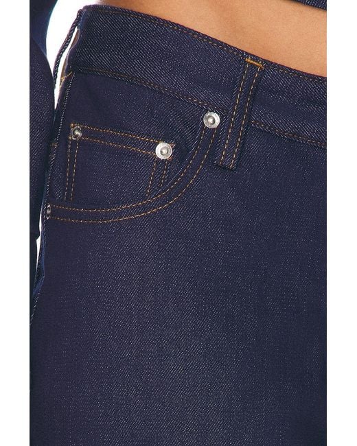 Mimchik Blue High Rise Bootcut Jeans