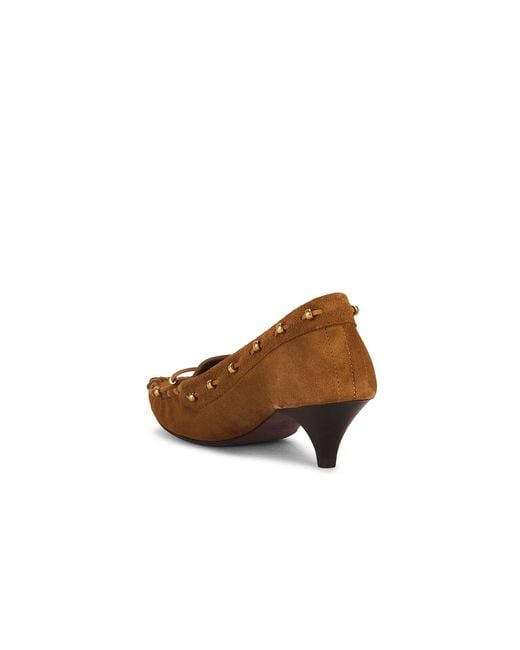Khaite Brown Milly 45 Pump
