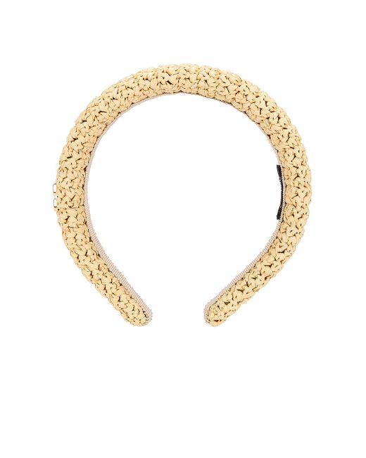 Miu Miu White Crochet Headband