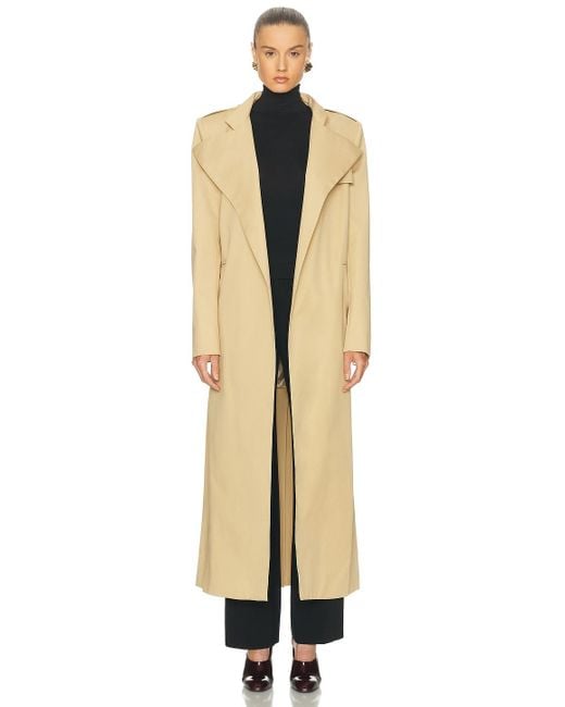 Khaite Natural Maxwell Coat