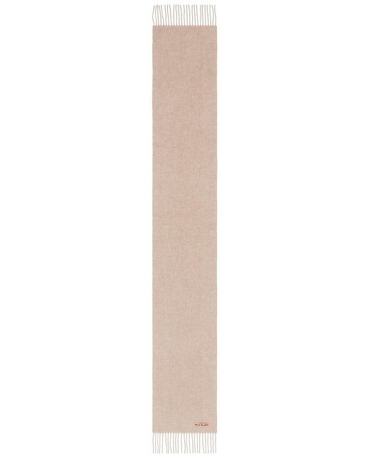 Acne Natural Solid Scarf