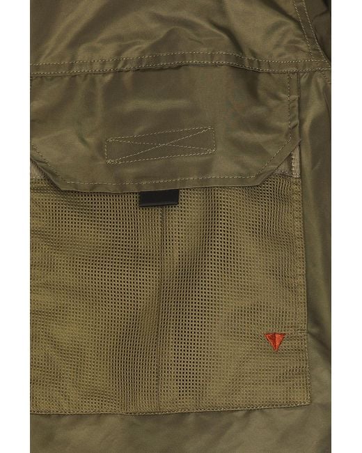 Brain Dead Green Cropped Chore Jacket for men