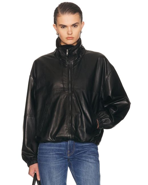 Haikure Black Jordan Nappa Jacket