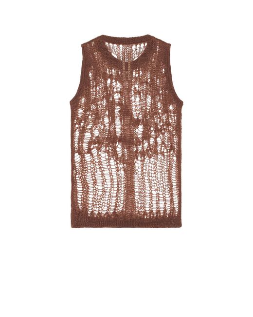 Rick Owens Multicolor Spider Tank for men