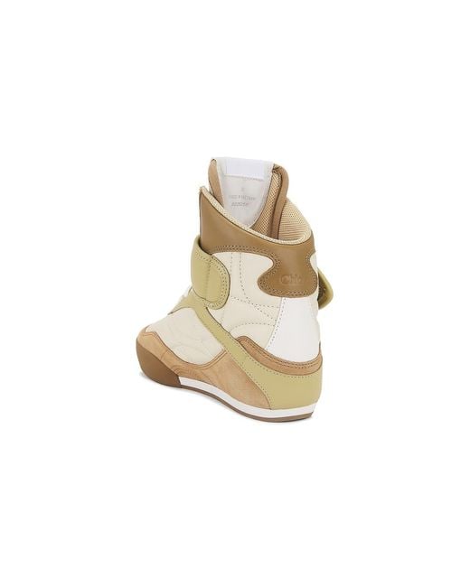 Chloé Natural Kick Sneaker