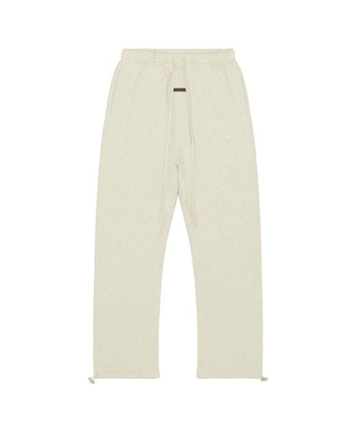 Fear Of God White Relaxed Fleece Sweatpant for men