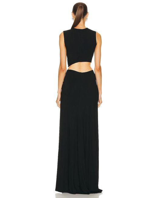 Sid Neigum Black Triple Loop Knit Dress