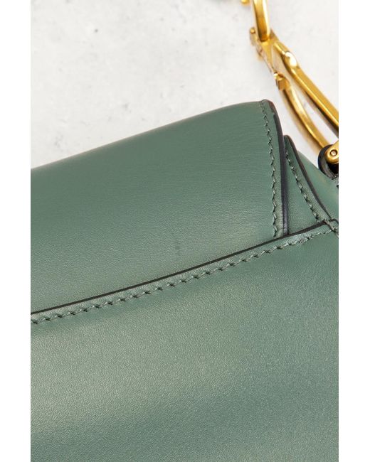 Dior Green Saddle Bag