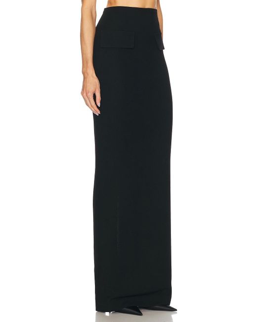 Monot Black High Waist Skirt