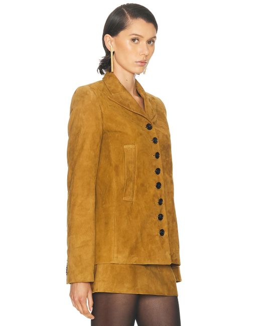 Khaite Yellow Saraphina Jacket