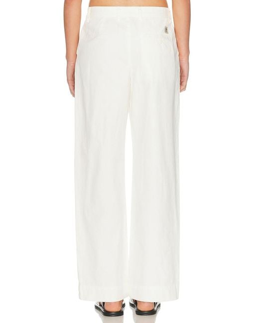 ÉTERNE White Benson Pant