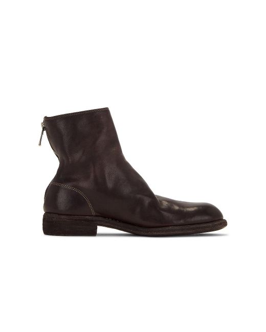 Guidi Back Zip Boot Full Grain Leather in Brown for Men | Lyst