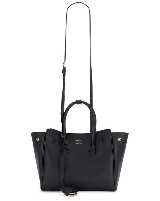 Balenciaga Black Hampton Mini Carry Bag