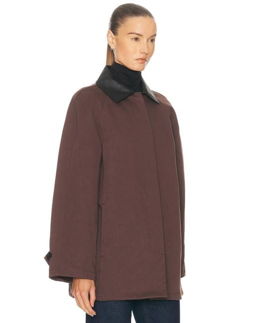 Staud Brown Jackson Coat