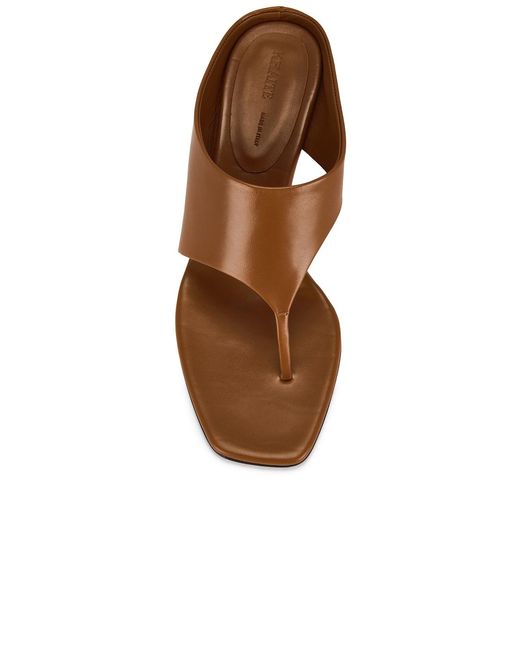 Khaite Brown Marlow 55 Mule