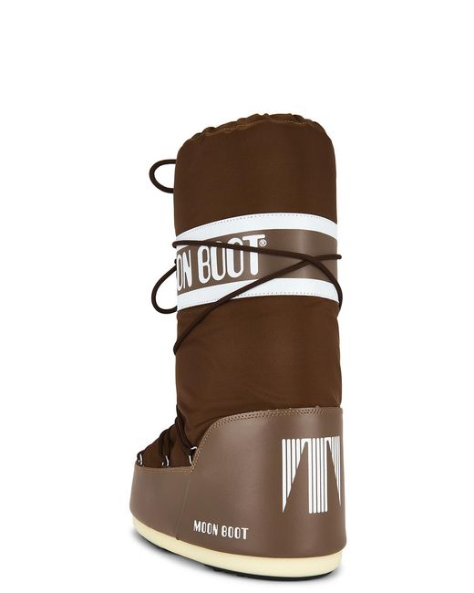 Moon Boot Brown Icon Nylon Boot for men