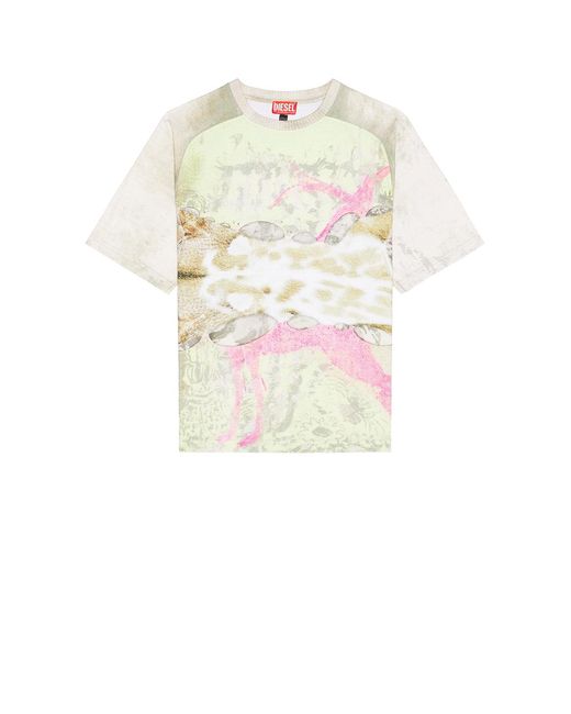 DIESEL Multicolor Clint Tee for men