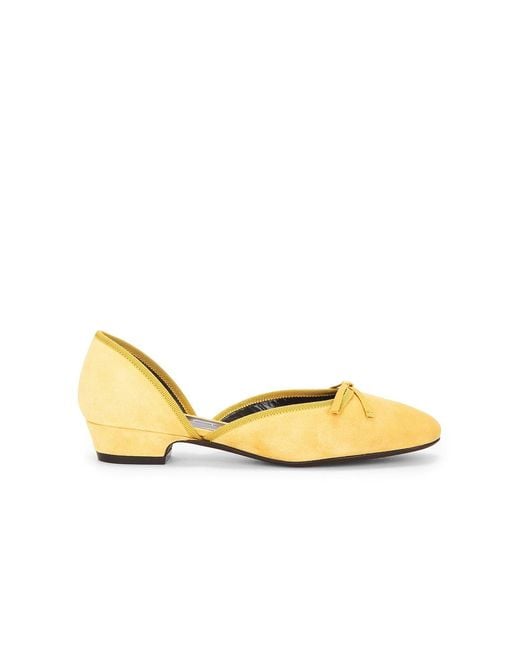 Herbert Levine Metallic 24/7 Suede Flat