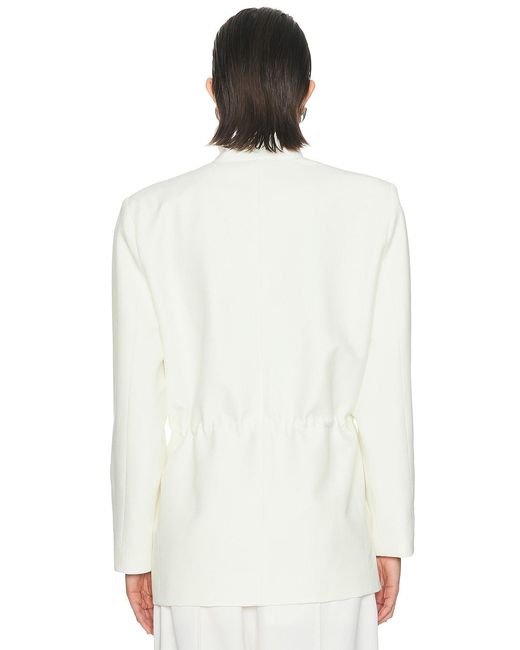 The Sei White Field Jacket