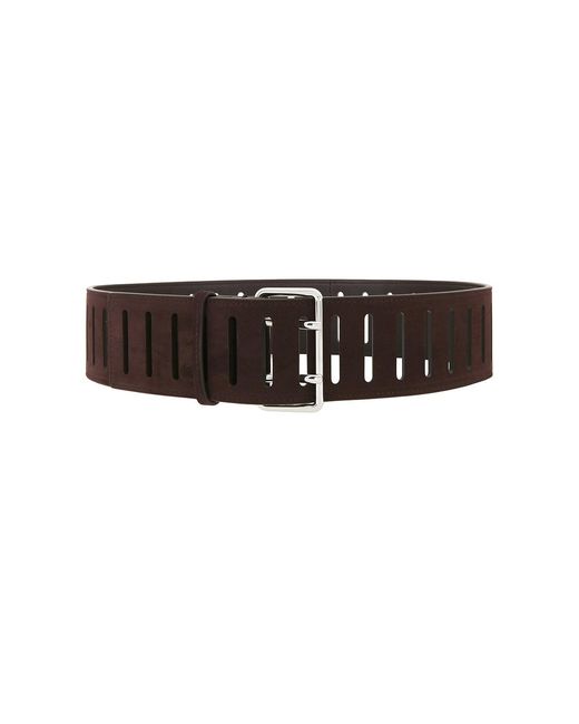 Alaïa Brown Alaϊa Rectangular Large Belt
